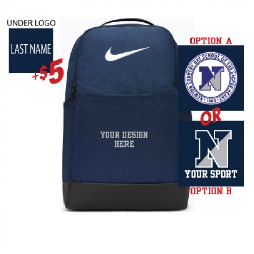 Nike Medium Brasilia Backpack (Navy)